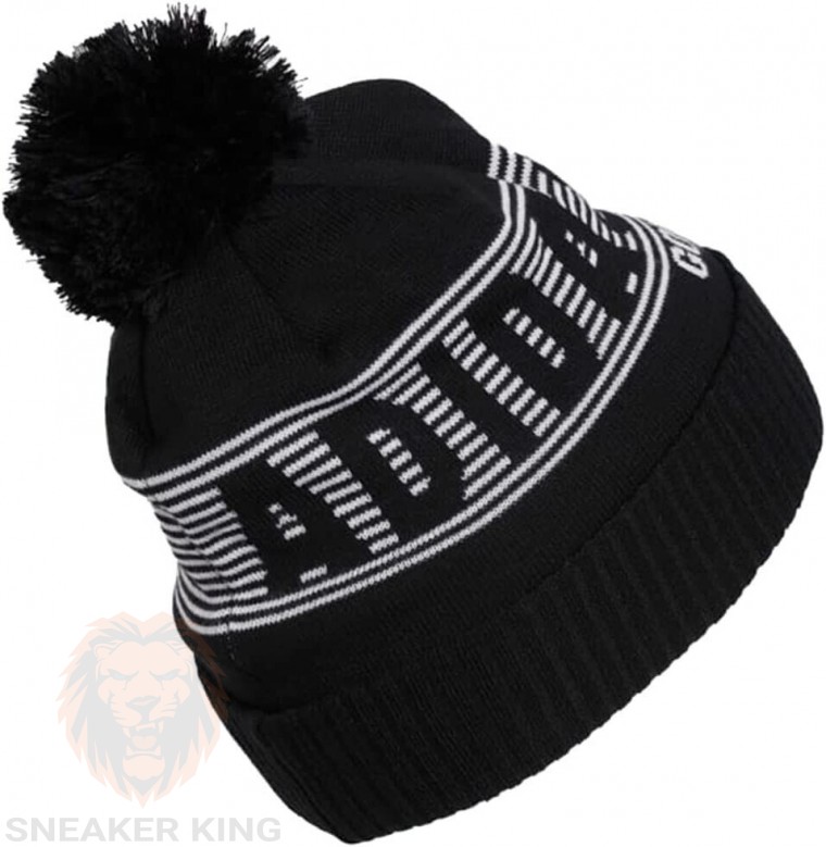 Шапка Adidas pom beanie hat чорна HC6183